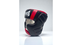 Шлем боксерский Twins Special HGL11 black red XL Шлем боксерский Twins Special HGL11 black red XL
