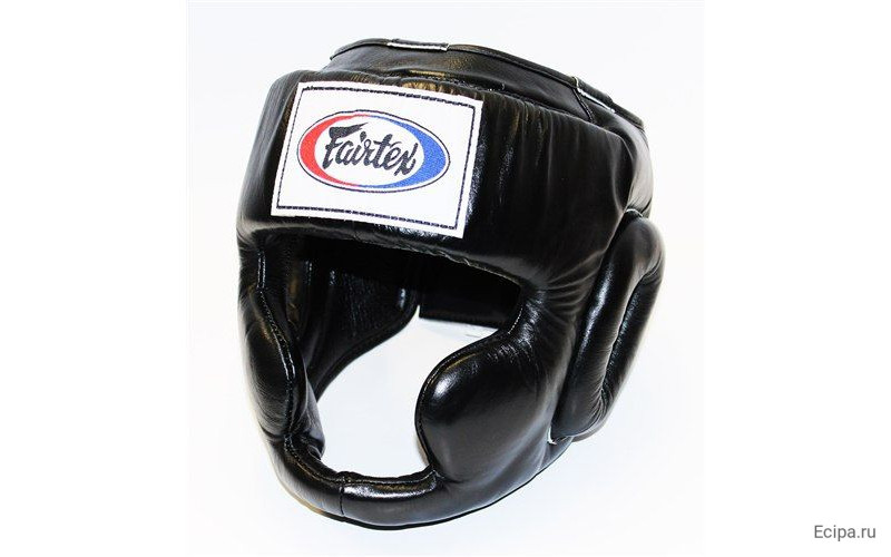 Шлем для Muay Thai Fairtex HG3 black XL