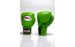 Боксерские перчатки Twins Special BGVL3 green neon 12 oz
