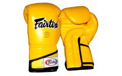 Боксерские перчатки Fairtex BGV6 yellow 16 oz Боксерские перчатки Fairtex BGV6 yellow 16 oz