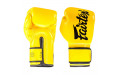 Боксерские перчатки Fairtex BGV14 yellow 10 oz Боксерские перчатки Fairtex BGV14 yellow 10 oz