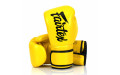 Боксерские перчатки Fairtex BGV14 yellow 10 oz
