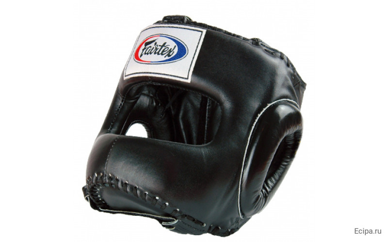 Шлем для бокса Fairtex с бампером HG4 black XL