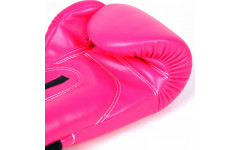 Боксерские перчатки Fairtex BGV14 pink-black 12 oz