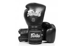 Боксерские перчатки Fairtex BGV9C-PLUS black 12 oz Боксерские перчатки Fairtex BGV9C-PLUS black 12 oz