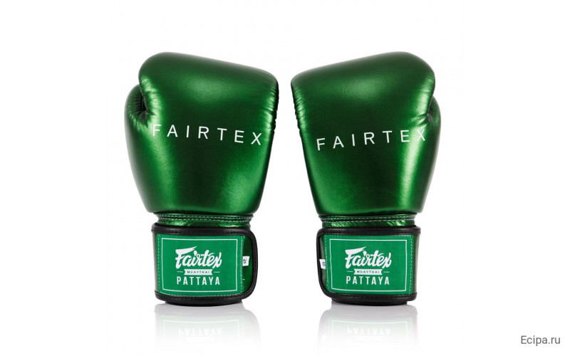Боксерские перчатки Fairtex BGV22 green 12 oz