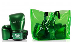 Боксерские перчатки Fairtex BGV22 green 14 oz