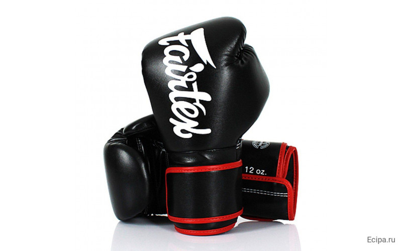 Боксерские перчатки Fairtex BGV14 black 14 oz