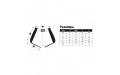 Шорты для бокса Blegend Powerhous black blue - XL
