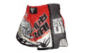 Шорты для бокса BORN TO BE TIGER WHITE-RED L