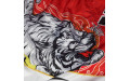Шорты для бокса BORN TO BE TIGER WHITE-RED L