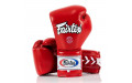 Перчатки боксерские на шнурке Fairtex BGL7 red 18 oz