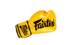 Боксерские перчатки Fairtex BGV18 Yellow 18 oz
