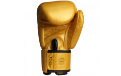 Боксерские перчатки Fairtex BGV19 gold 14 oz