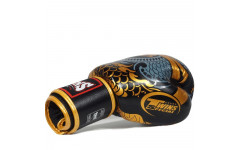 Боксерские перчатки FBGVL3-52 Dragon black gold 14 oz