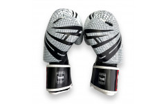 Боксерские перчатки FBGVL3-TW5 white black 14 oz Боксерские перчатки FBGVL3-TW5 white black 14 oz