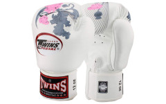 Боксерские перчатки Twins FBGVL3-13 white 12 oz Боксерские перчатки Twins FBGVL3-13 white 12 oz