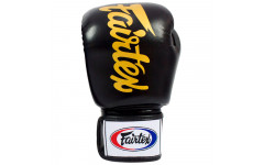 Боксерские перчатки Fairtex BGV19 black 12 oz