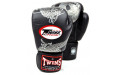 Боксерские перчатки Twins FBGVL3-23 black silver 14 oz Боксерские перчатки Twins FBGVL3-23 black silver 14 oz