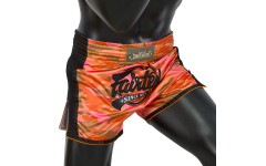 Шорты для бокса Fairtex BS1711 (камуфляж-оранжевый) XL Шорты для бокса Fairtex BS1711 (камуфляж-оранжевый) XL