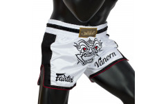Шорты для бокса Fairtex BS1712 (белый) S Шорты для бокса Fairtex BS1712 (белый) S