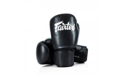 Боксерские перчатки Fairtex BGV27 black 12 oz