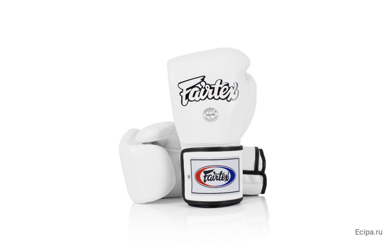 Боксерские перчатки Fairtex BGV5 white 16 oz