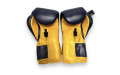 Боксерские перчатки Fairtex BGV9 blue navy yellow 12 oz