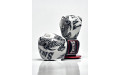 Боксерские перчатки TWINS FBGVL3-49 white black 10 oz