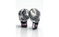 Боксерские перчатки TWINS FBGVL3-49 white black 10 oz