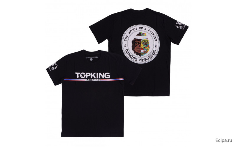 Футболка Top King boxing black M