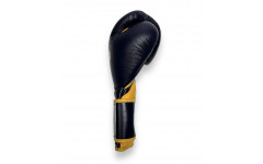 Боксерские перчатки Fairtex BGV9 blue navy yellow 16 oz
