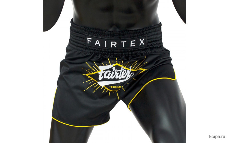 Шорты для бокса Fairtex BS1903 (черный-золотой) XL