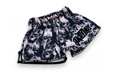 Шорты для бокса Raja Boxing Skullz pink XL