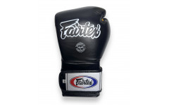 Боксерские перчатки Fairtex BGV9 black yellow 14 oz