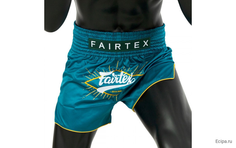 Шорты для бокса Fairtex BS1907 (Focus green) L