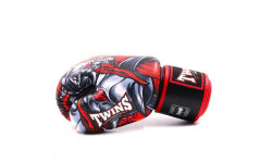 Боксерские перчатки Twins FBGVL3-58 (Кабуки) red 12 oz Боксерские перчатки Twins FBGVL3-58 (Кабуки) red 12 oz