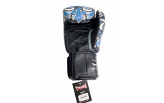 Боксерские перчатки Twins FBGVL3-58 (Кабуки) grey 12 oz Боксерские перчатки Twins FBGVL3-58 (Кабуки) grey 12 oz