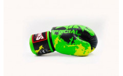 Боксерские перчатки Twins FBGVL3-61 green 10 oz Боксерские перчатки Twins FBGVL3-61 green 10 oz