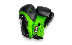 Боксерские перчатки Twins Special BGVL6 MK green black 10 oz