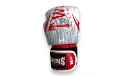 Боксёрские перчатки FBGVL3-TW5 white red 12 oz Боксёрские перчатки FBGVL3-TW5 white red 12 oz
