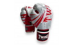 Боксёрские перчатки FBGVL3-TW5 white red 14 oz Боксёрские перчатки FBGVL3-TW5 white red 14 oz
