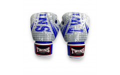 Боксёрские перчатки FBGVL3-TW5 white blue 12 oz