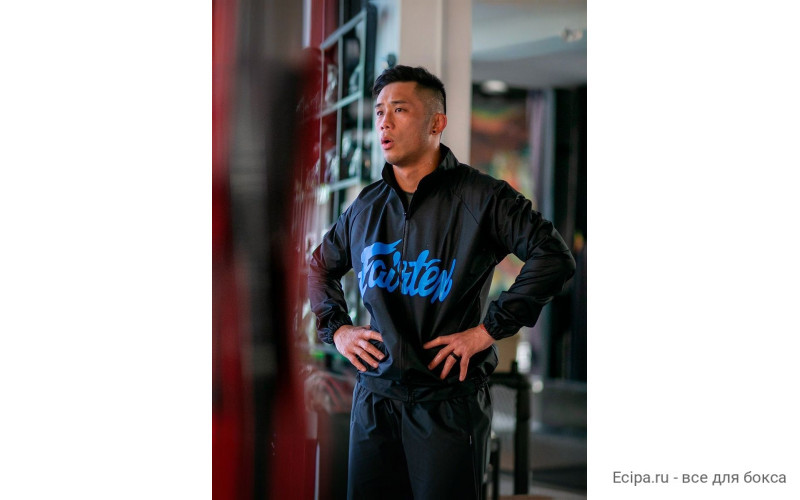 Костюм сауна Fairtex VS3 black blue M