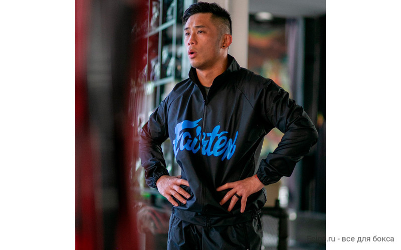 Костюм сауна Fairtex VS3 black blue S