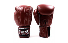 Боксерские перчатки Twins Special BGVL14 Dark Brown 12 oz Боксерские перчатки Twins Special BGVL14 Dark Brown 12 oz