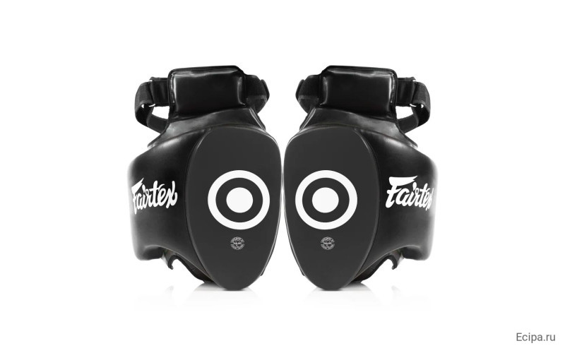 Тренерские накладки для Лоу Кика Fairtex TP5 black black