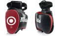 Тренерские накладки для Лоу Кика Fairtex TP5 black red