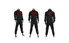 Костюм сауна Fairtex VS3 black red L