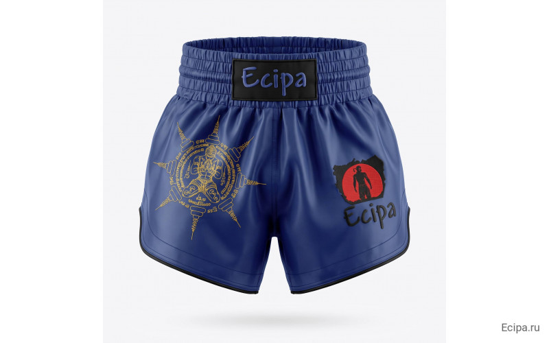 Шорты для Muay Thai Ecipa Fighter blue XS
